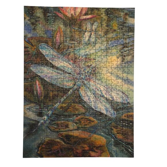 Ravensburger 500 Pieces Jigsaw Puzzle Dragonfly Softlock Technology Complete - Picture 1 of 9